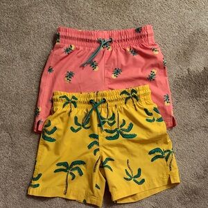 Old Navy Tropical Print Swim Shorts Set